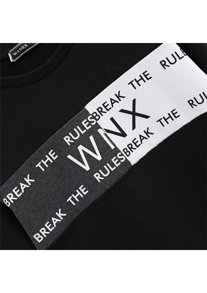 Erkek Çocuk Şardonsuz Uzun Kol Ince Bisiklet Yaka Tişört - 15542 - Siyah fiyatları