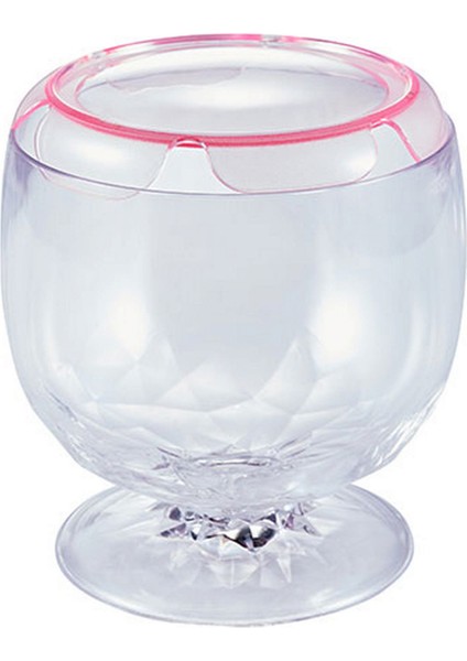 Stylish Display Case - Yuvarlak Tank - Pembe Ynsmr