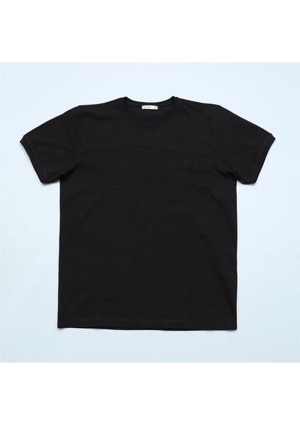 Erkek Çocuk Kısa Kol Tişört - 16825 - Siyah