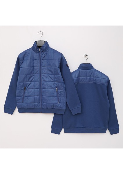 Erkek Uzun Kol Ince Mont - CZT-176 - Indigo