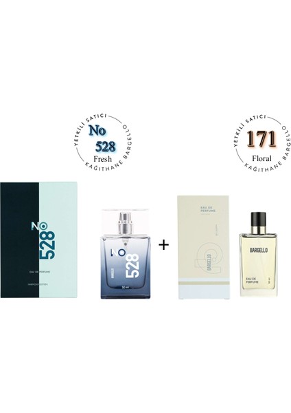 171 + No: 528 Kadın / Erkek Parfüm EDP 50 ml Floral / Fresh