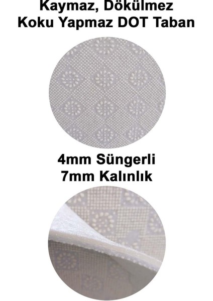 Yıkanabilir Kaymaz Tabanlı Antibakteriyel - Antialerjik Halı modelleri