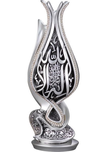 Zarif Lale Tevhid Boytu (Küçük Boy - Gümüş)