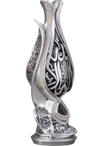 Zarif Lale Tevhid Boytu (Küçük Boy - Gümüş) fiyatları