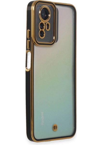 Xiaomi Redmi Note 12S Kılıf Liva Lens Silikon - Siyah Ferrg fiyatları