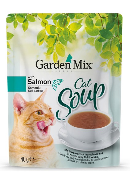 Gardenmix Somonlu Kedi Çorbası 40GR Ynsmr