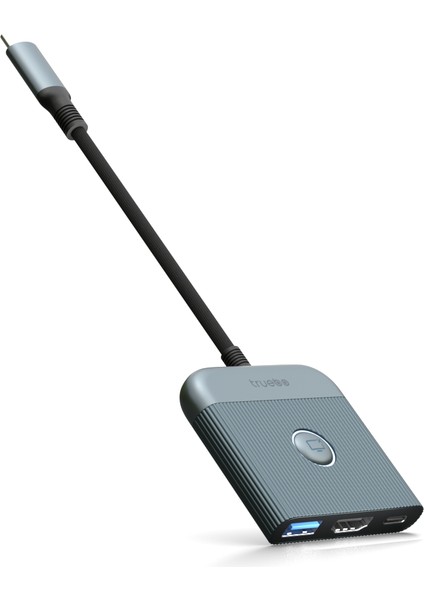 ButtonConnect 3in1 Aç/Kapa Tuşu HDMI Hub