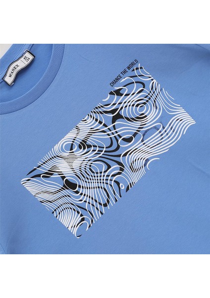 Erkek Çocuk Kısa Kol Yazlık Tişört - (9 Yaş-14 Yaş) - 16248 - Mavi fiyatları