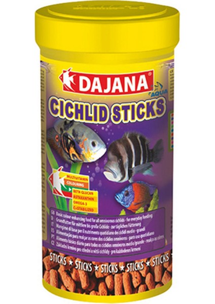 Cichlid Sticks 250 ml 80 gr Ynsmr