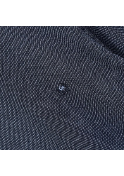 Erkek Uzun Kol Ince Sweatshirt - CZT-130 - Mavi - Marine modelleri