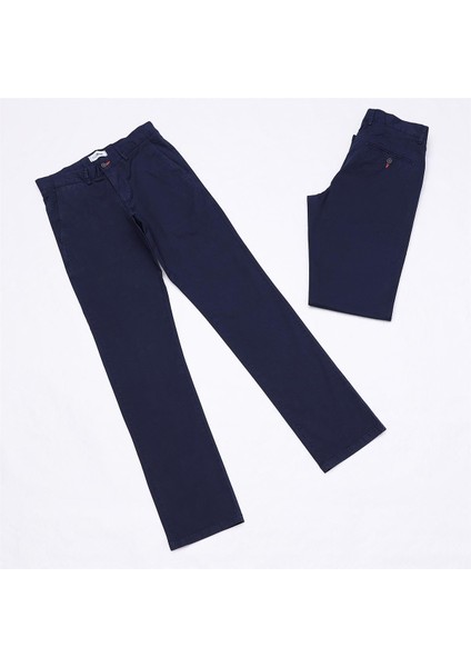Erkek Ince Pantolon - (40-50) - PT-241 - Lacivert