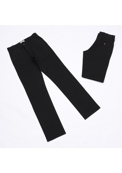 Erkek Ince Pantolon - (40-50) - PT-241 - Siyah