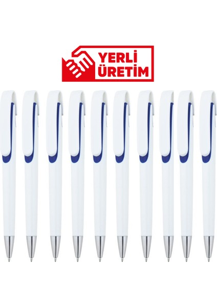 Plastik Tükenmez Kalem 100 Adet Basmalı Tükenmez Kalem Okul Iş Ofis Tükenmez Kalem fırsatları
