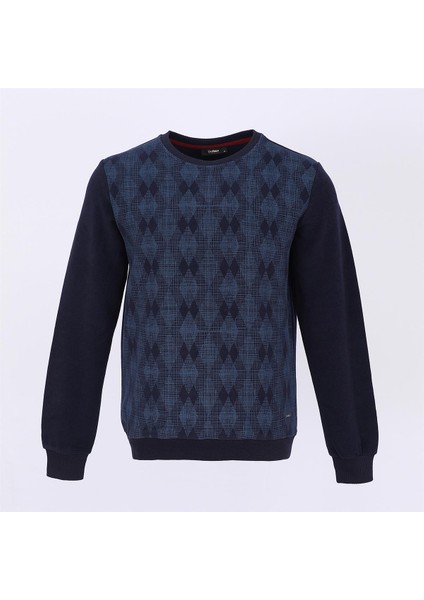 Erkek Uzun Kol Ince Tişört - PPS-3505 - Indigo modelleri