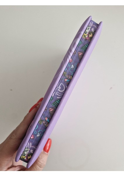 Mor Kız Görselli Yum Yum Puf Defter- 96YP -1 Adet fırsatları
