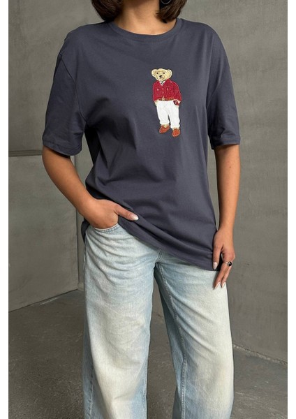 Ayıcık Detaylı Tişört fırsatları