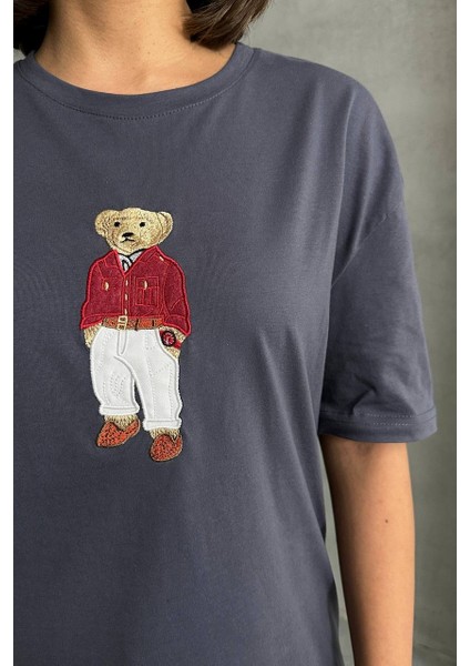 Ayıcık Detaylı Tişört indirimleri