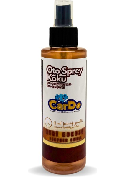 Cardo Premium Oto Kokusu Yüksek Kalıcılık Deri Kokusu 150 ml