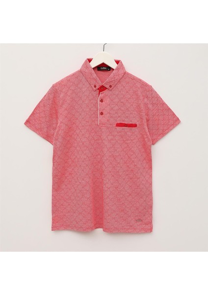 Erkek Kısa Kol Polo Yaka Tişört - DJS-276 - Lal