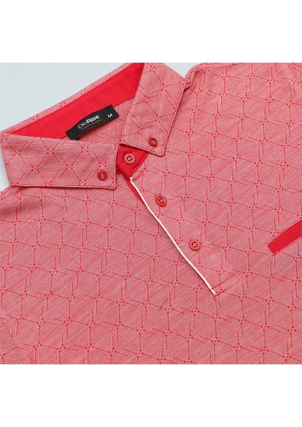 Erkek Kısa Kol Polo Yaka Tişört - DJS-276 - Lal indirimleri