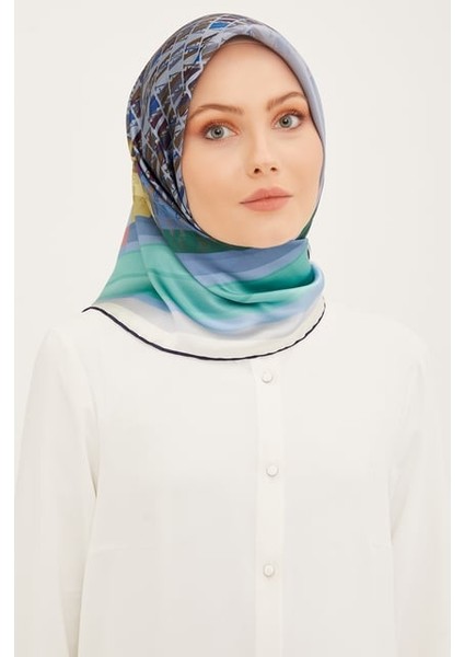 Nostalji Serisi Ipek Sura Eşarp 8934DS-50