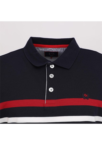 Erkek Polo Yaka Uzun Kol Ince Kazak - (M-3xl) - CZT-142 - Lacivert fiyatları