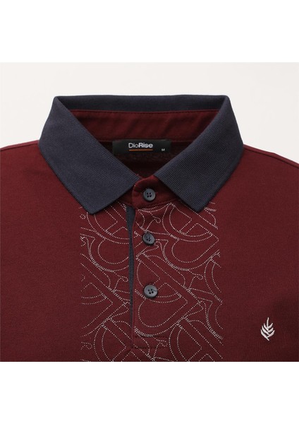 Erkek Kısa Kol Polo Yaka Tişört - PL-482 - Koyu Bordo fiyatları