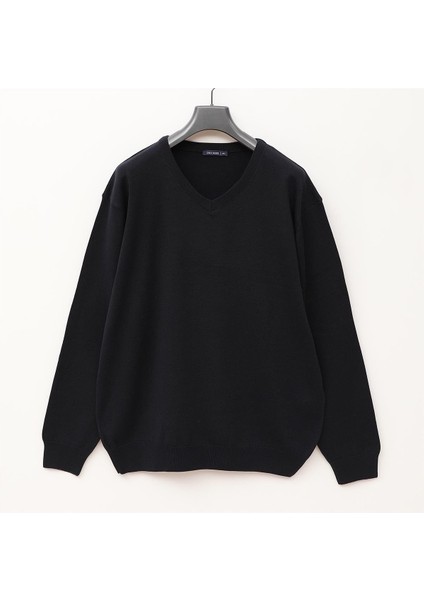 Erkek Uzun Kol Ince Sweatshirt - B180916 - Lacivert