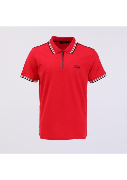 Erkek Kısa Kol Polo Yaka Tişört - PL-503 - Kırmızı