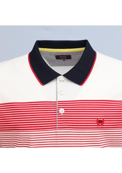 Erkek Polo Yaka Kısa Kol Tişört - (M-3xl) - CZT-146 - Beyaz fiyatları