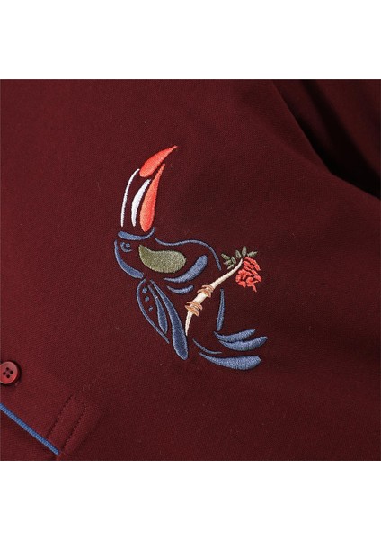 Erkek Kısa Kol Polo Yaka Tişört - PL-481 - Koyu Bordo modelleri