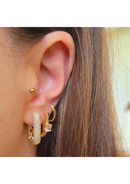 Tektaş Model Üçlü Çelik Küpe fiyatları