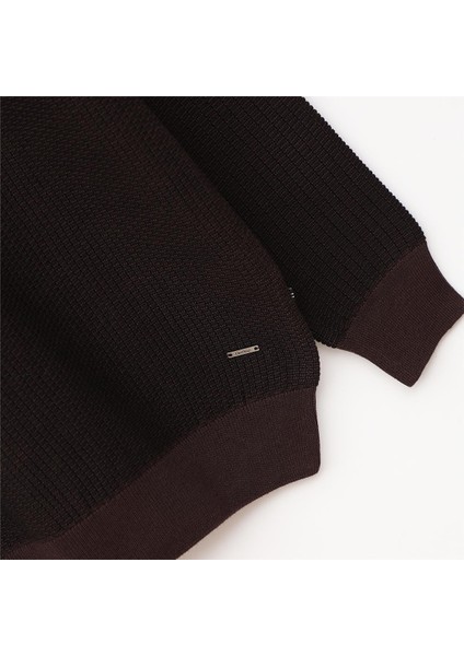 Erkek O Yaka Kısa Kol Kazak - (M-2xl) - 180973 - Siyah modelleri