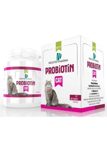 Provita Pharma Probiotin Cat 60 Tablet