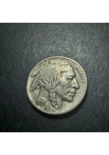 39963681A48CADDD1A 1935 Kızılderili Buffalo 5cent Ççt+ Eski Yabancı Madeni Para