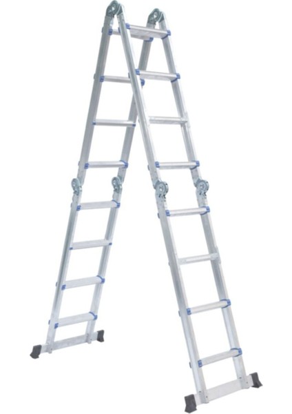 Elmas Serisi - 580 cm Çok Amaçlı Merdiven - Alüminyum - Yerli Üretim modelleri