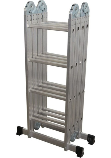 Elmas Serisi - 580 cm Çok Amaçlı Merdiven - Alüminyum - Yerli Üretim