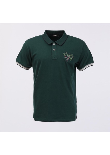 Erkek Kısa Kol Polo Yaka Tişört - PL-461 - Nefti
