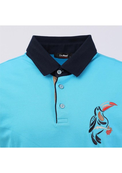 Erkek Kısa Kol Polo Yaka Tişört - PL-481 - Turkuaz fiyatları
