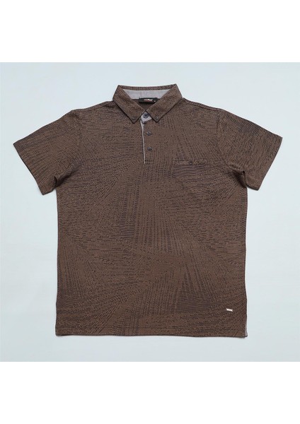 Erkek Polo Yaka Kısa Kol Tişört - (M-2xl) - DJS-273 - Toprak fiyatları