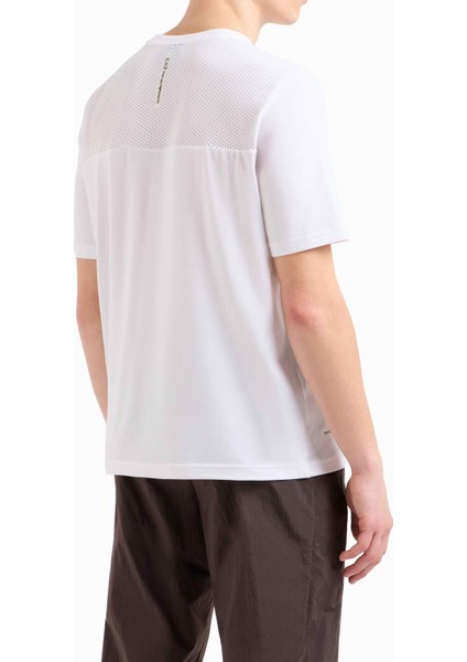 Erkek Ea7 Bisiklet Yaka T-Shirt - Beyaz fiyatları