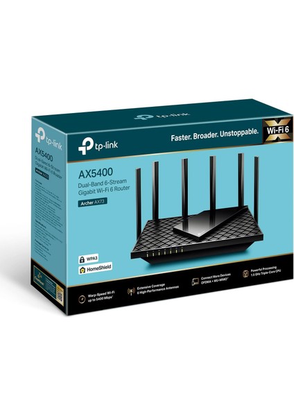 Archer AX73 Dual Bant Wi-Fi6 Router AX5400