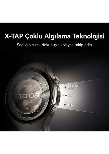 Watch 5 42MM (Huawei Türkiye Garantili) - Amber Titanyum