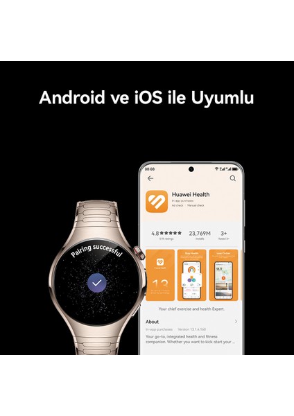 Watch 5 42MM (Huawei Türkiye Garantili) - Amber Titanyum