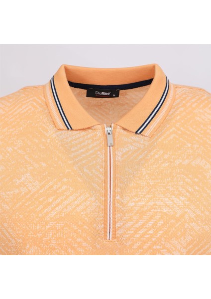 Erkek Kısa Kol Polo Yaka Tişört - DJS-274 - Kayısı Rengi fiyatları