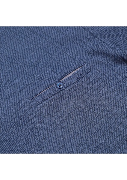 Erkek Polo Yaka Kısa Kol Tişört - (M-2xl) - DJS-273 - Indigo indirimleri