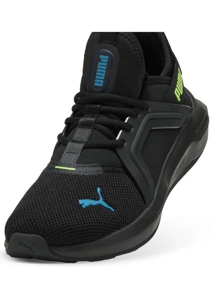 31109809 Softrıde Enzo 5 Black Green Glare Erkek Koşu/Spor Ayakkabı modelleri