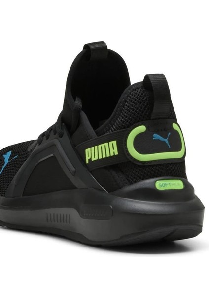 31109809 Softrıde Enzo 5 Black Green Glare Erkek Koşu/Spor Ayakkabı fırsatları