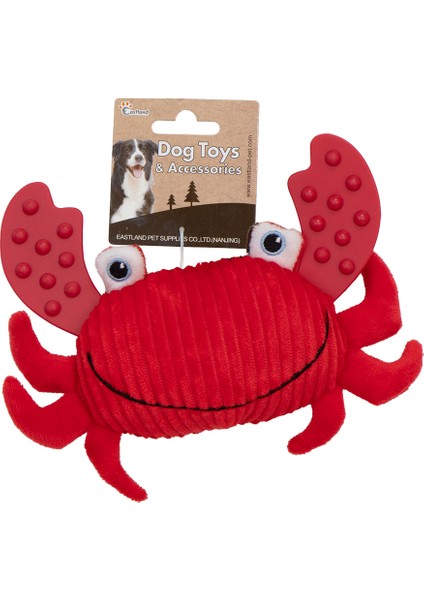 Peluş Öten Yengeç 11CM Ynsmr