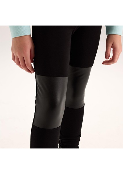 Kız Çocuk Kalın Tayt - 41502 - Siyah modelleri